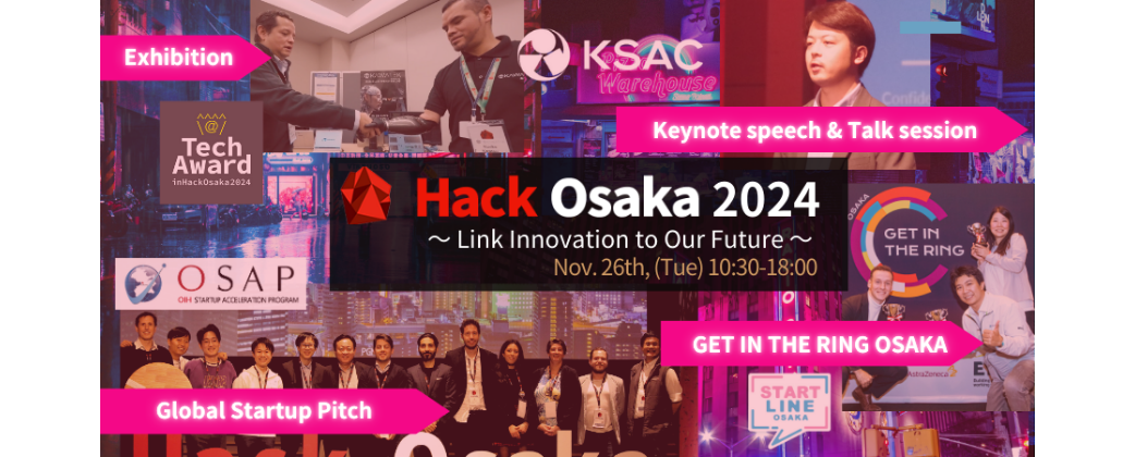 今年で12回目の開催となる西日本最大級の国際イノベーション会議Hack Osaka。今回は「イノベーションで紡ぐ私たちの未来」をテーマに掲げ、ヘラルボニーや、躍進を続けるNVIDIAが登壇します。